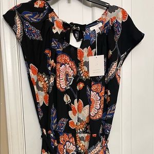 Lauren Conrad pleat neck dress, new with tags, size XL